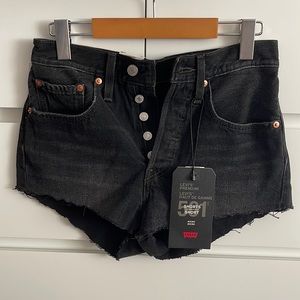 Levi’s black shorts